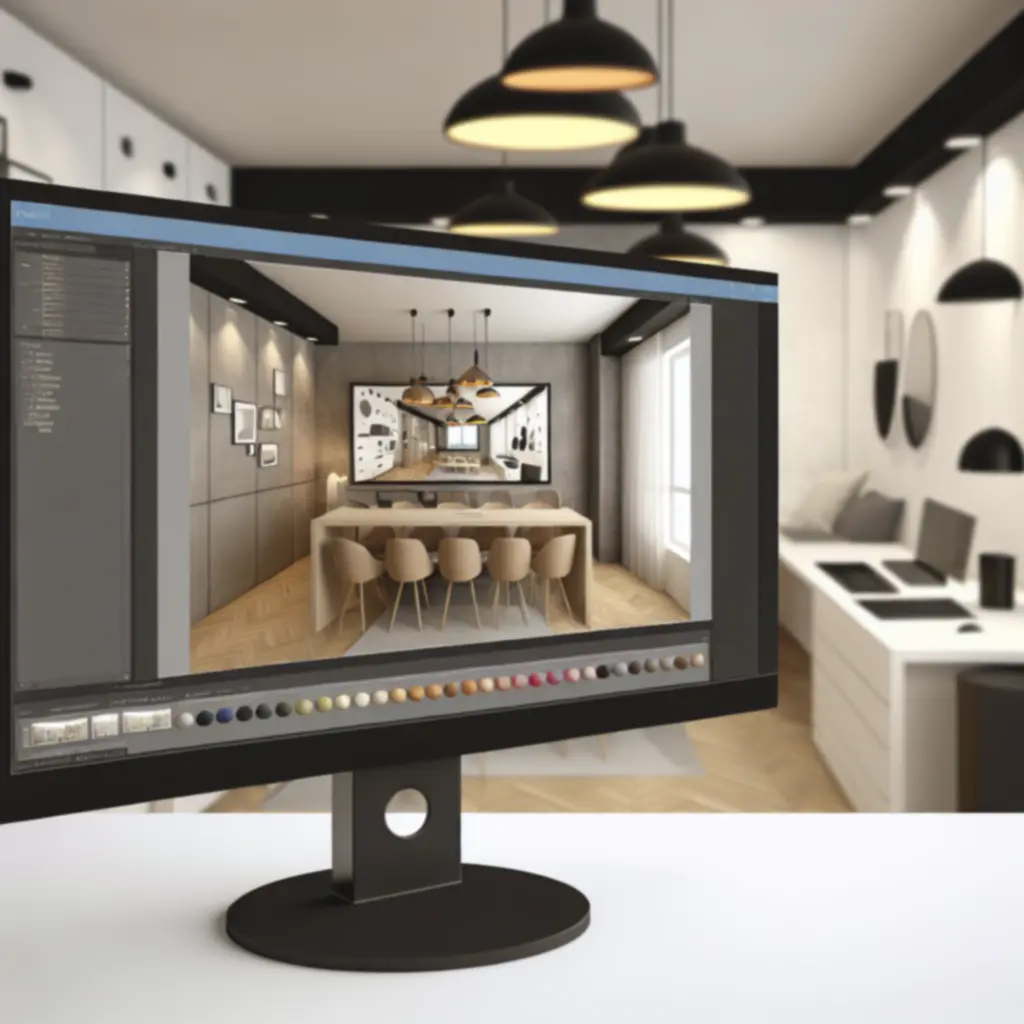 Fotorealistyczna wizualizacja 3D przyszłego wnętrza przygotowana przez  homeestivo